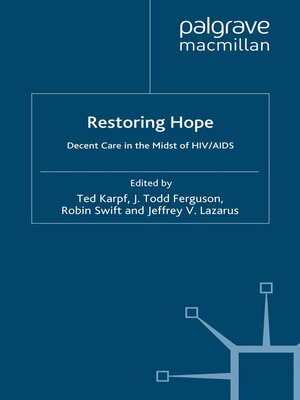 cover image of Restoring Hope
